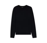 BOSS Jersey de punto de lana, seda y cashmere - StyleL-Overo, 50544808 Azul oscuro XL