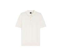 BOSS Polo regular fit de punto tejido con estructura - StyleH-Lurazio, 50565506 Natural L