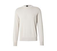 BOSS Jersey de punto de algodón y cashmere con etiqueta con logo - StyleKanovano_S, 50527583 Gris claro XL