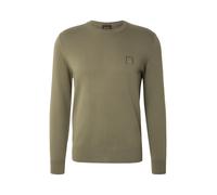 BOSS Jersey de mezcla de algodón con aplique de logo - StyleKanovano_S, 50527583 Oliva L