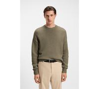 BOSS Jersey oversize fit de cashmere con algodón - StyleL-Hunter, 50550018 Marrón XXXL