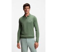 BOSS Jersey regular fit de algodón con cuello de polo - StyleKN_Ever-X PL, 50551688 Verde S