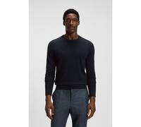 BOSS Jersey regular fit de puro cashmere - StyleH-Emigliore, 50546690 Azul oscuro XXL