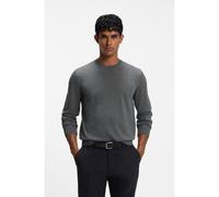 BOSS Jersey regular fit en lana merina - StyleH-Leno, 50565469 Gris L