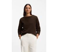 BOSS Jersey relaxed fit de mezcla de alpaca y lana - StyleC_Follettino, 50578465 Marrón XS