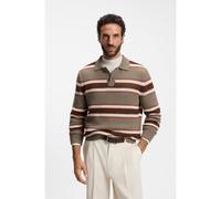 BOSS Jersey relaxed fit de rugby en mezcla de lana - StyleC-Fincenzo, 50570620 Marrón XXL