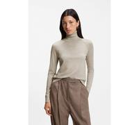 BOSS Jersey slim fit de cuello vuelto en lana merina extrafina - StyleFrizani, 50548298 Beige claro M