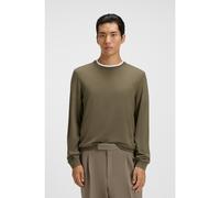 BOSS Jersey slim fit en lana merina - StyleLeno-P, 50468239 Caqui XXXL