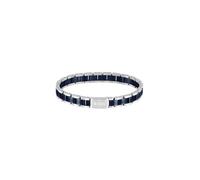 BOSS Jewelry Brazalete de eslabón para Hombre Colección METAL LINKS ESSENTIALS de Acero inoxidable, negro, azul y oro amarillo