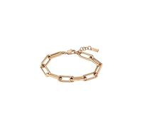 BOSS Jewelry Colección TESSA para Mujer Pulsera de Eslabones, Collar o Pendientes en Acero Inoxidable con Acabado en Oro Rosa