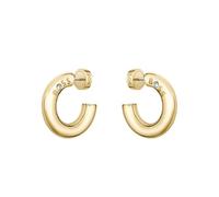 BOSS Jewelry Collar, Brazalete Rígido o Pendientes de Aro para Mujer Colección LIVE de Acero Inoxidable con Acabado Dorado