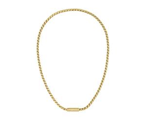 BOSS Jewelry Collar o Pulsera de Cadena para Hombre Colección DORAN en Acero Inoxidable con una Placa Grabada