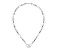 BOSS Jewelry Collar para Mujer Colección DINYA de Acero inoxidable, Plata, Talla única