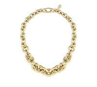 BOSS Jewelry Collar, Pulsera de Cadena o Pendientes de Aro para Mujer Colección LIVE STATEMENT en Acero Inoxidable con Acabado Dorado