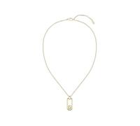 BOSS Jewelry Collar, Pulsera de cadena y Pendientes para Mujer Colección DOUBLE B SWING en acero inoxidable Oro Amarillo