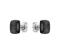 BOSS Jewelry Pendientes de botón para Hombre Colección YANN de Acero inoxidable