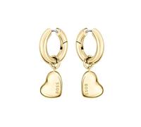BOSS Jewelry Pendientes para Mujer Colección HONEY LOVE de Acero inoxidable y oro amarillo