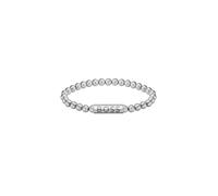 BOSS Jewelry Pulsera de Cuentas para Hombre Colección SPHERE de Acero Inoxidable - 1580658M