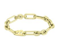 BOSS Jewelry Pulsera de Cadena para Mujer Colección HAILEY en Oro Amarillo con un Charm en Forma de B - 1580324