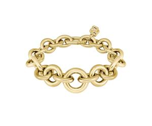 BOSS Jewelry Pulsera de Cadena para Mujer Colección LIVE STATEMENT en Oro Amarillo - 1580736M