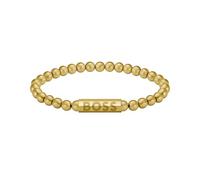 BOSS Jewelry Pulsera de Cuentas para Hombre Colección SPHERE en Oro Amarillo - 1580666M