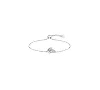 BOSS Jewelry Pulsera para Mujer Colección LIVE PRECIOUS en Acero Inoxidable con Anillos Entrecruzados y Cristales - 1580756