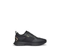 BOSS Deportivas de mezcla de materiales con detalles de malla y de la marca - StyleJonah_Runn_meth, 50513195 Negro 44