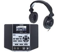 Reproductor de audio BOSS JS-10 con efectos de guitarra BOSS - Sistema de sonido 2.1 y librería de sonidos mejorada