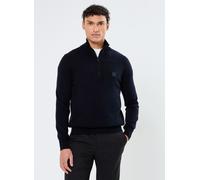 Hugo Boss Jersey Kanobix_S algodón y cachemira cuello con cremallera Azul oscuro L