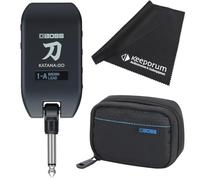BOSS Katana GO Amp Plug Amplificador de auriculares + bolsa de transporte CB-KTNGO + paño de microfibra Keepdrum