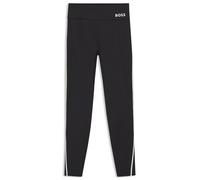 BOSS Leggings deportivos con elástico de alto rendimiento y control de la humedad - StyleEkiden4, 50572091 Negro M
