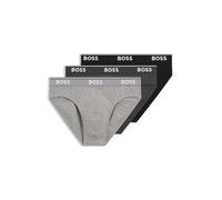 BOSS Calzoncillos Lettera 3P Power para hombre Open Grey 61 L