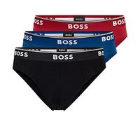 BOSS Lettera 3P Power Calzoncillos, Open Miscellaneous 962, L (Pack de 3) para Hombre
