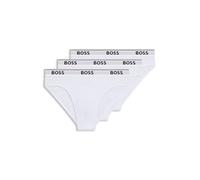 BOSS Lettera 3P Power Calzoncillos, White 100, XS para Hombre