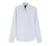 BOSS Camisa regular fit en lino a rayas - StyleH-LIAM-BD-E-C1-261, 50560595 Rayas azul claro L