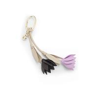 BOSS Llavero de piel de napa en forma de flor con monograma Double B - StyleTULI BOSS_CHARM, 50567594 Variado pcs.