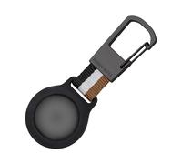 BOSS Llavero Hugo con soporte para Airtag Iconic | Caja de regalo de alta calidad, Negro , 92 mm x 36 mm