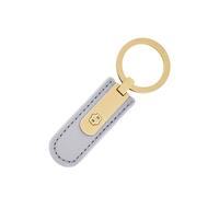 BOSS Llavero lila con acabado granulado y herraje Double B en tono dorado - StyleKey ring Signature Lady Lilac, 58837106 Lila pcs.