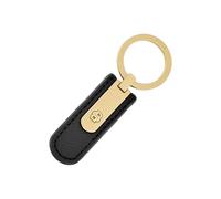 BOSS Llavero negro texturizado con herrajes Double B en tono dorado - StyleKey ring Signature Lady Black, 58837044 Negro pcs.