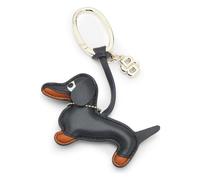 Boss Llavero Piel 14 cm negro