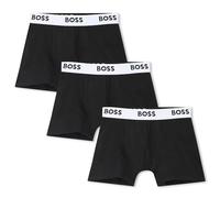 BOSS Lot de 3 Boxers garçon, Noir, 6 ANS