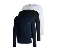 BOSS Lsshirtrn 3p Classic Camiseta de Manga Larga, Open Miscellaneous990, XXL para Hombre