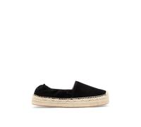 BOSS Madeira_Slon_SD, Zapatos Planos sin Cordones Mujer, Black, 38 EU