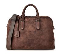 Boss Madison Bolsa de viaje fin de semana Piel natural 45 cm marrón