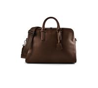 Boss Madison Bolsa de viaje fin de semana Piel natural 45 cm marrón