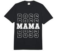 Boss Mama Funny Minimalista Mejor Mamá Día de la Madre Comfort Colors Adult Heavyweight T-Shirt