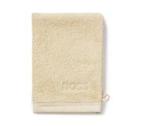 BOSS Manopla de baño con logo en algodón del Egeo - StyleLOFT Coolgre015021, MITT-LOFT Beige ONESI