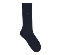 BOSS Calcetines de largo estándar con logo en algodón elástico peinado - StyleMarc RS Uni CC, 50469843 Azul oscuro 43-46