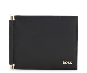 BOSS Men GB Coin Clip - Cartera 6cc con clip para billetes 10.5 cm (black)