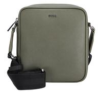 BOSS Bolso mensajero con letras del logo en tono plateado - StyleNorthon_NS zip, 50567390 Verde oscuro pcs.